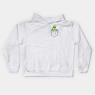 Alien pocket Kids Hoodie